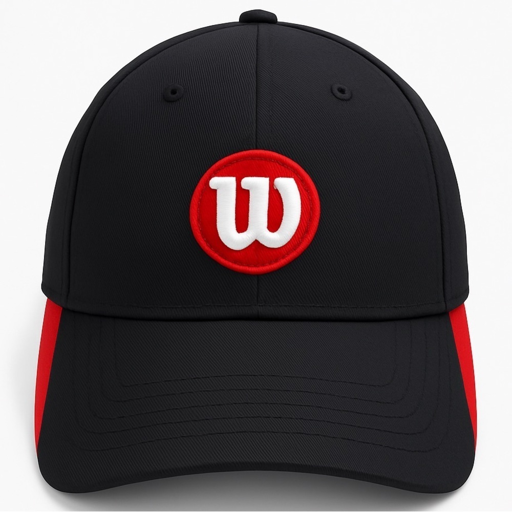 Red and Black Flexfit Baseball Hat